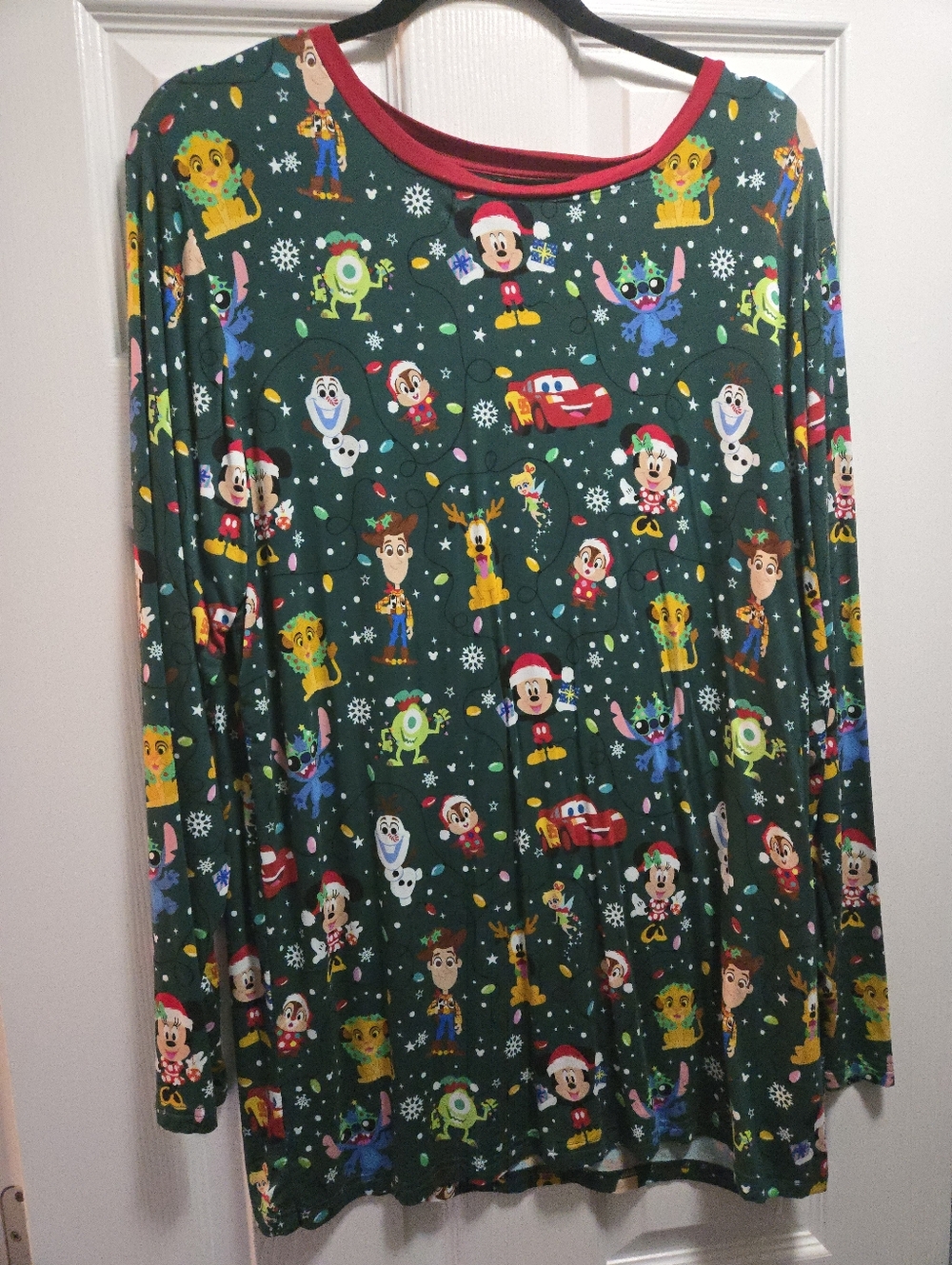 Little Sleepies Pixar Christmas Parade Mens Xl Top